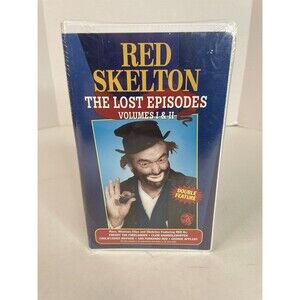 Red Skelton The Lost Episodes I & II  VHS VCR Video Tape Movie 1997 VTG Sealed